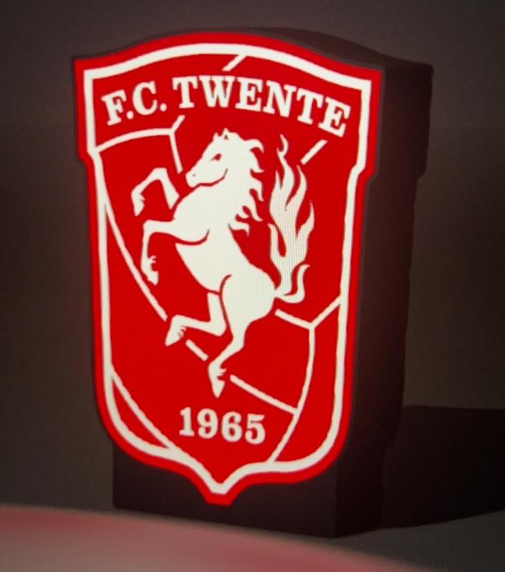 FC Twente Lightbox - Uniek Item!, Verzamelen, Sportartikelen en Voetbal, Zo goed als nieuw, Overige typen, F.C. Twente, Ophalen of Verzenden