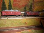 Märklin 4639 en uit 29711, hoog boord wagons met kolenlading, Wisselstroom, Ophalen of Verzenden, NS, Märklin