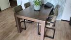 Eetkamerstoelen, Huis en Inrichting, Stoelen, Ophalen, Gebruikt, Overige kleuren, Metaal
