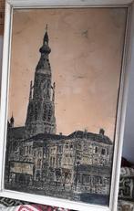Tekening Grote kerk van Breda, Antiek en Kunst, Ophalen