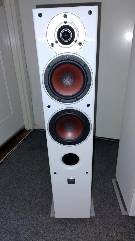 Dali Zensor 5 Wit, zgan, alleen ophalen geen dozen!, Audio, Tv en Foto, Luidsprekers, Zo goed als nieuw, Front, Rear of Stereo speakers