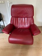 Stressless fauteuil, Huis en Inrichting, Fauteuils, Ophalen, Gebruikt, 100 tot 125 cm, Hout