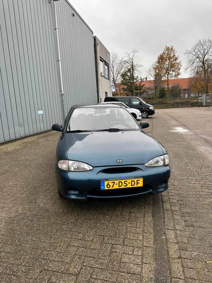 Hyundai Excel 1.3 LS, Auto's, Hyundai, Particulier, Excel, Benzine, Hatchback, Automaat, Origineel Nederlands, Blauw, Voorwielaandrijving