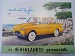 DAF 600 eerste brochure folder 1959 Charles Burki, Ophalen of Verzenden, Overige merken