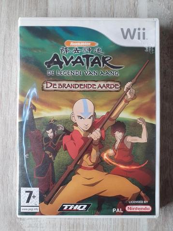 Wii spel Avatar de legende van Aang beschikbaar voor biedingen