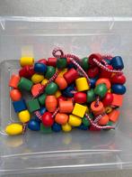 Houten ketting kralen, Ophalen of Verzenden, Zo goed als nieuw