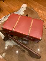 Antieke Vintage Koffer Suitcase, Sieraden, Tassen en Uiterlijk, Koffers, Ophalen of Verzenden, Gebruikt