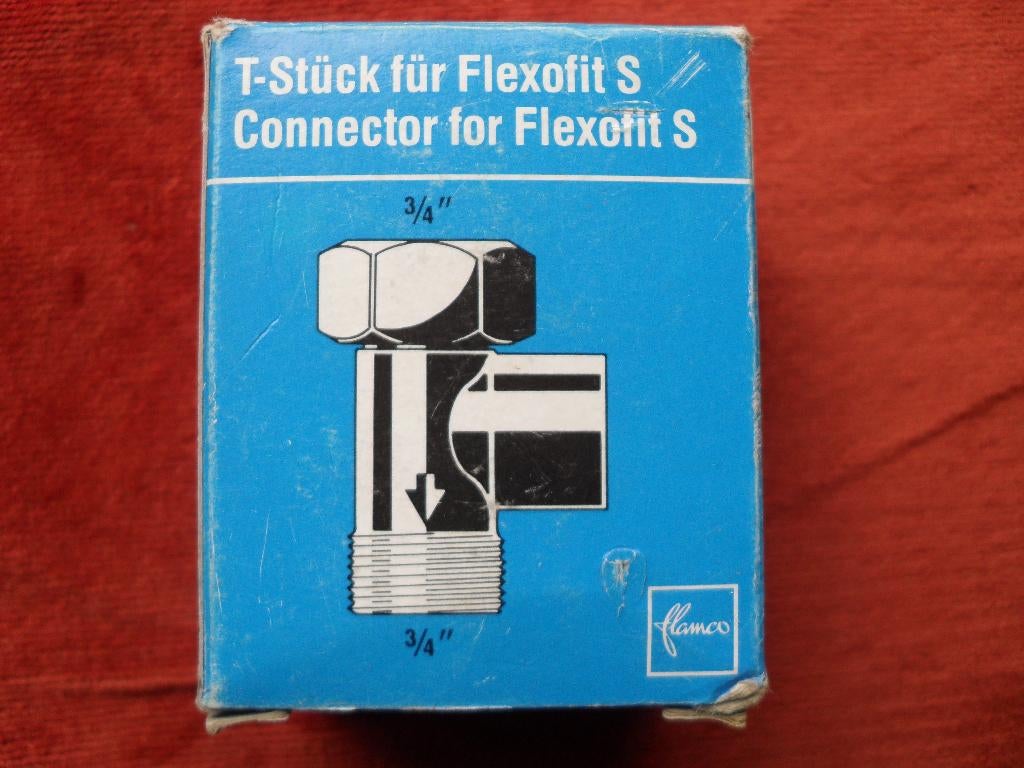 T stuk voor Flexofit S van Flamco, Ophalen of Verzenden, Nieuw