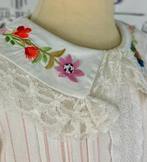 Gucci ivory cotton jacquard jurk meisje maat 4 (98-104), Gucci EU, Customercare@gucci.com, Zo goed als nieuw, Jurk of Rok