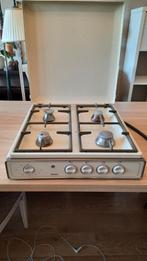 ATAG gasfornuis, 4 pits, kleur beige., Ophalen, Gebruikt, 4 kookzones, Gas