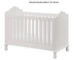 Infanskids Klaudia Ledikant 70x140wit NIEUW IN DE VERPAKKING, Ophalen, Nieuw, K, Ledikant