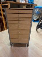 Ladekastje op wieltjes, Huis en Inrichting, Kasten | Ladekasten, Ophalen, Minder dan 50 cm, Gebruikt, 5 laden of meer