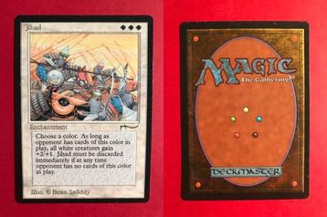 1x Jihad (Arabian Nights) EXC+/ EXC- condition, Magic the G. beschikbaar voor biedingen
