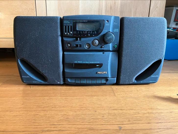 Compacte stereo philips, Audio, Tv en Foto, Radio's, Gebruikt, Radio, Ophalen