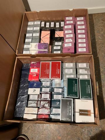 Partij Parfums - 112 stuks beschikbaar voor biedingen