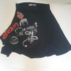 Desigual zwart rokje met print maat XL valt klein als M/L, Maat 38/40 (M), Verzenden, Zwart, Zo goed als nieuw