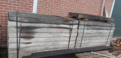 Palen | hardhout | paal | 10x10x160cm, Tuin en Terras, Tuinhekken en Hekwerk, Zo goed als nieuw, Overige typen, Hout, Ophalen of Verzenden