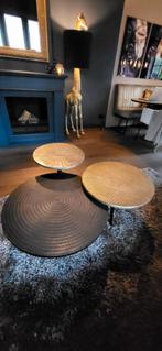 Z.G.A.N. Richemond Salontafel model Harvey, 50 tot 100 cm, Hotelchique, Zo goed als nieuw, Metaal