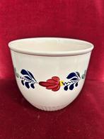 Bloempot boerenbont 18cm, Ophalen of Verzenden