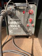 Metallit Minimig 1600E lasapparaat, Doe-het-zelf en Verbouw, Gereedschap | Lasapparaten, Ophalen, Gebruikt, 150 tot 250 ampère