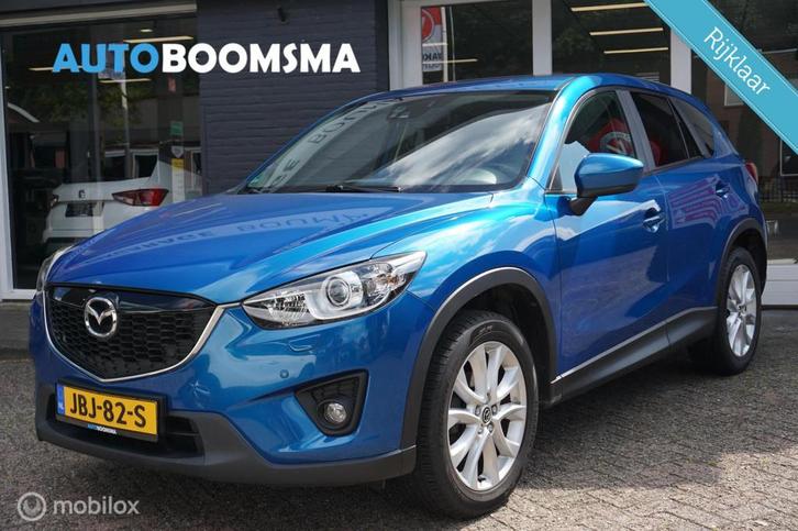 Mazda CX-5 2.0 GT-M 4WD Automaat Clima Cruise Navi Trekhaak, Auto's, Mazda, Bedrijf, Te koop, CX-5, 4x4, ABS, Achteruitrijcamera