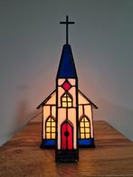 Tiffany Kerk Lamp - Handgemaakt, Huis en Inrichting, Ophalen of Verzenden
