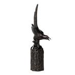 Grote Eichholtz BRONZEN Ekster BEELD brons vogel, Antiek en Kunst, Antiek | Koper en Brons, Ophalen of Verzenden, Brons