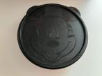 Mickey Disney Tupperware opbergbakje rond zwart rood, Ophalen of Verzenden, Gebruikt, Rood, Overige typen