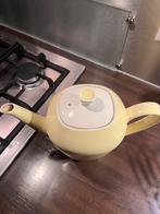 Sphinx Regout Maastricht Pastel Gele Theepot vintage, Gebruikt, Overige typen, Ophalen of Verzenden, Overige stijlen