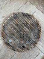 Casa Vivante Calabria Decoratie Bord - Donkergoud, Overige materialen, Schaal, Rond, Ophalen of Verzenden