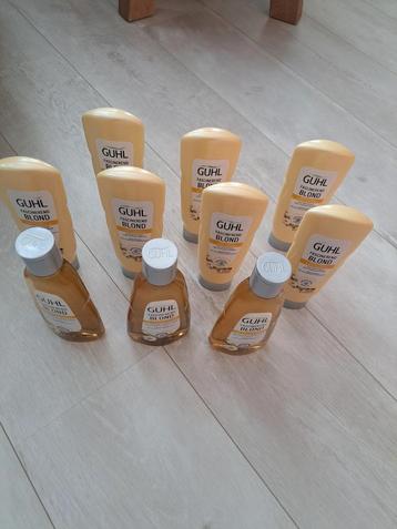 NIEUW Guhl Shampoo & Conditioner  blond haar Set 10 stuks beschikbaar voor biedingen