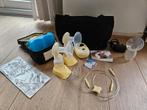Medela freestyle dubbele borstkolf inclusief koeltas, Kinderen en Baby's, Ophalen of Verzenden, Gebruikt, Borstkolf