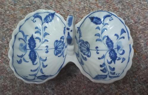 Zwiebelmuster stijl peper en zout schaaltje, Huis en Inrichting, Keuken | Servies, Gebruikt, Schaal of Schalen, Ophalen of Verzenden