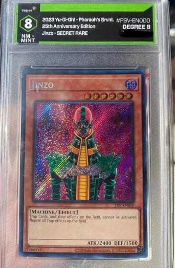 Yu-Gi-Oh! Jinzo PSV-EN000 Grade 8 M/NM ! beschikbaar voor biedingen