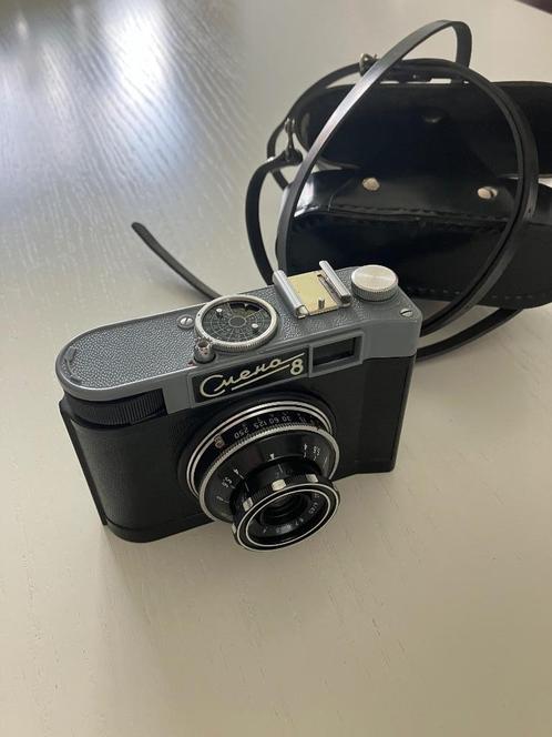Vintage Sovjet Fototoestel/ Camera – Smena 8, Audio, Tv en Foto, Fotocamera's Analoog, Gebruikt, Compact, Overige Merken, Ophalen of Verzenden