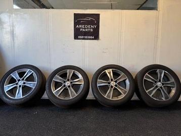 Mercedes C Klasse W205 Velgenset + Zomerbanden 17 Inch Origi beschikbaar voor biedingen