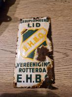Emaille Deurpostje ehbo Rotterdam, Verzamelen, Merken en Reclamevoorwerpen, Ophalen of Verzenden, Gebruikt, Reclamebord
