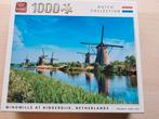 KING PUZZEL ( MOLENS KINDERDIJK ), Ophalen, 500 t/m 1500 stukjes, Zo goed als nieuw