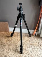 Manfrotto 055CB Statief met 352 Balhoofd, Gebruikt, 150 tot 175 cm, Met balhoofd, Ophalen of Verzenden