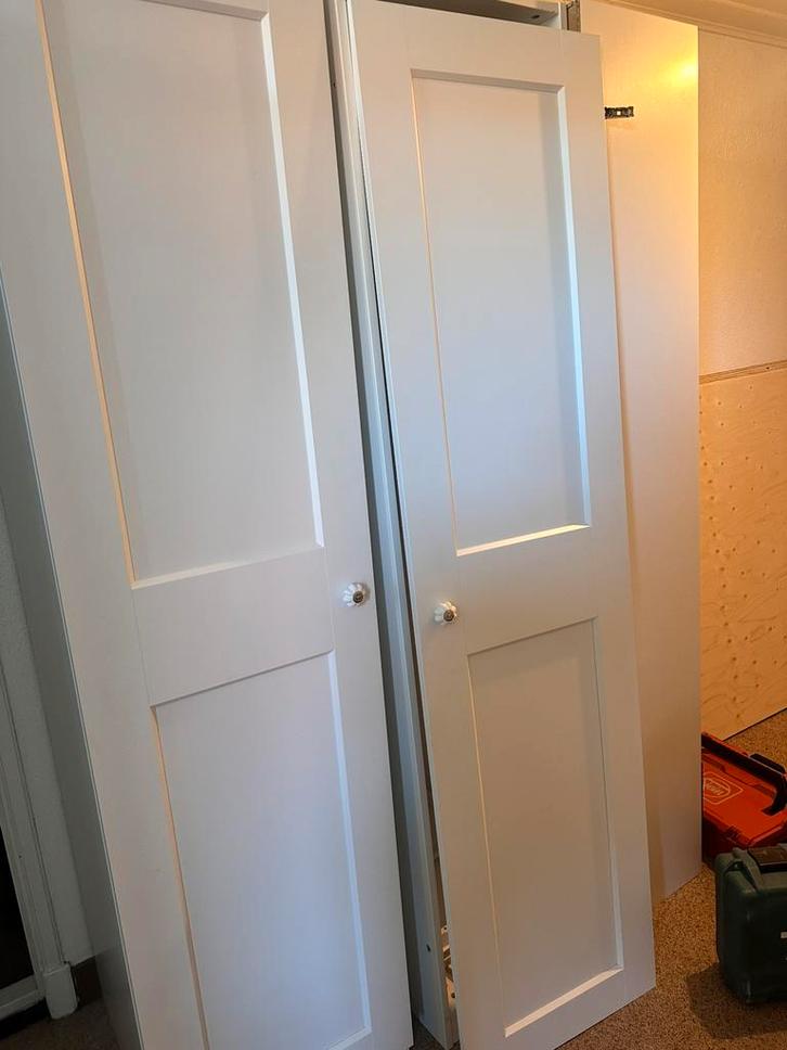 Twee ikea grimo pax deuren 50x201, Huis en Inrichting, Kasten | Kledingkasten, Zo goed als nieuw, 200 cm of meer, 50 tot 100 cm