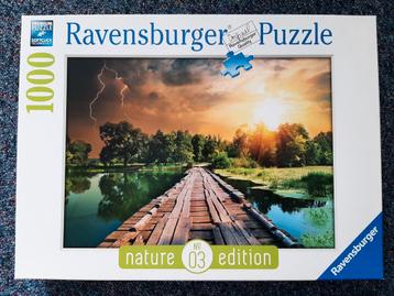 Ravensburger,Natuur Editie,1000 stukjes ,Mystiek Licht beschikbaar voor biedingen