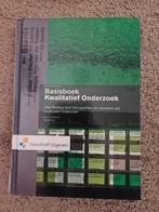Tom Fischer - Basisboek kwalitatief onderzoek, Ophalen of Verzenden, Zo goed als nieuw, Tom Fischer; Ester Bakker; Therese van der Velden; Mark Julsi...