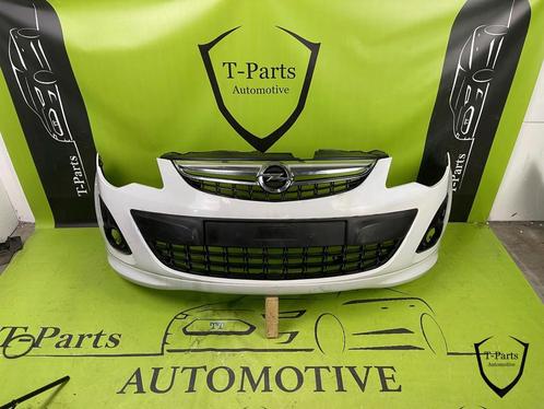 opel corsa D voorbumper bumper grille rooster 95508031, Auto-onderdelen, Carrosserie en Plaatwerk, Bumper, Opel, Gebruikt, Ophalen of Verzenden