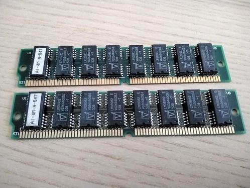2x 4mb FPM 70ns 72pins geheugen modules, Computers en Software, Vintage Computers, Ophalen of Verzenden