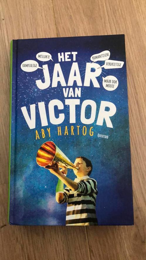 Aby Hartog - Het jaar van Victor, Boeken, Kinderboeken | Jeugd | 10 tot 12 jaar, Zo goed als nieuw, Ophalen of Verzenden