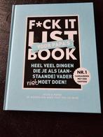 F*ck It List Book voor Papa's, Ophalen of Verzenden, Zo goed als nieuw, Jacob & Haver, Anekdotes en Observaties