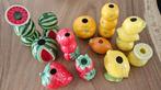 Fruit vaasjes en kandelaars, Huis en Inrichting, Woonaccessoires | Vazen, Overige kleuren, Aardewerk of Porselein, Ophalen of Verzenden