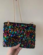 Gekleurde Glitter Tas Schoudertas Met Pailletten Nieuw, Sieraden, Tassen en Uiterlijk, Tassen | Damestassen, Ophalen of Verzenden