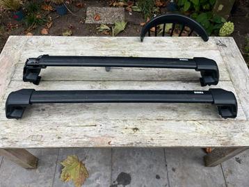 Thule Wingbar Egde 104 en 95cm zwart Dakdrager Volvo V60 beschikbaar voor biedingen