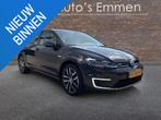 Volkswagen e-Golf E-DITION WARMTEPOMP ECC LMV NAVIGATIE, Gebruikt, Zwart, 231 km, Origineel Nederlands